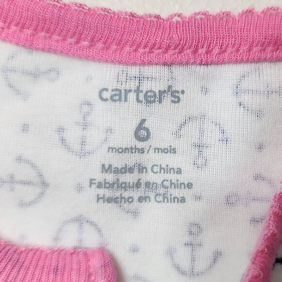 Carter's Romper -Little Anchors 6M - Picture 5 of 5